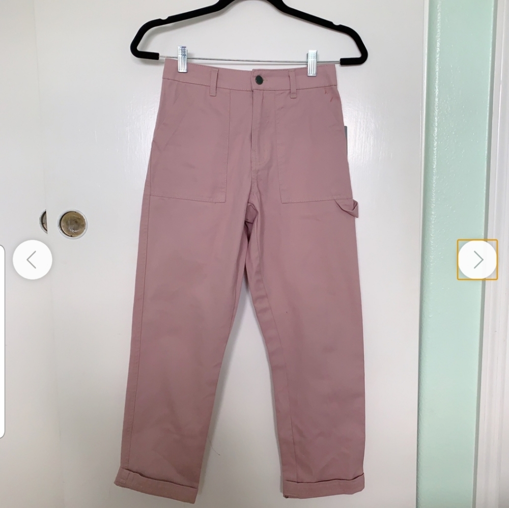 WILD FABLE pink mauve cargo pants - Picture 6 of 8